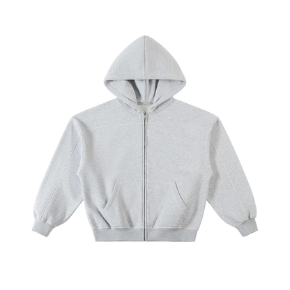 Heavyweight Outer-Stitched Zip Hoodie