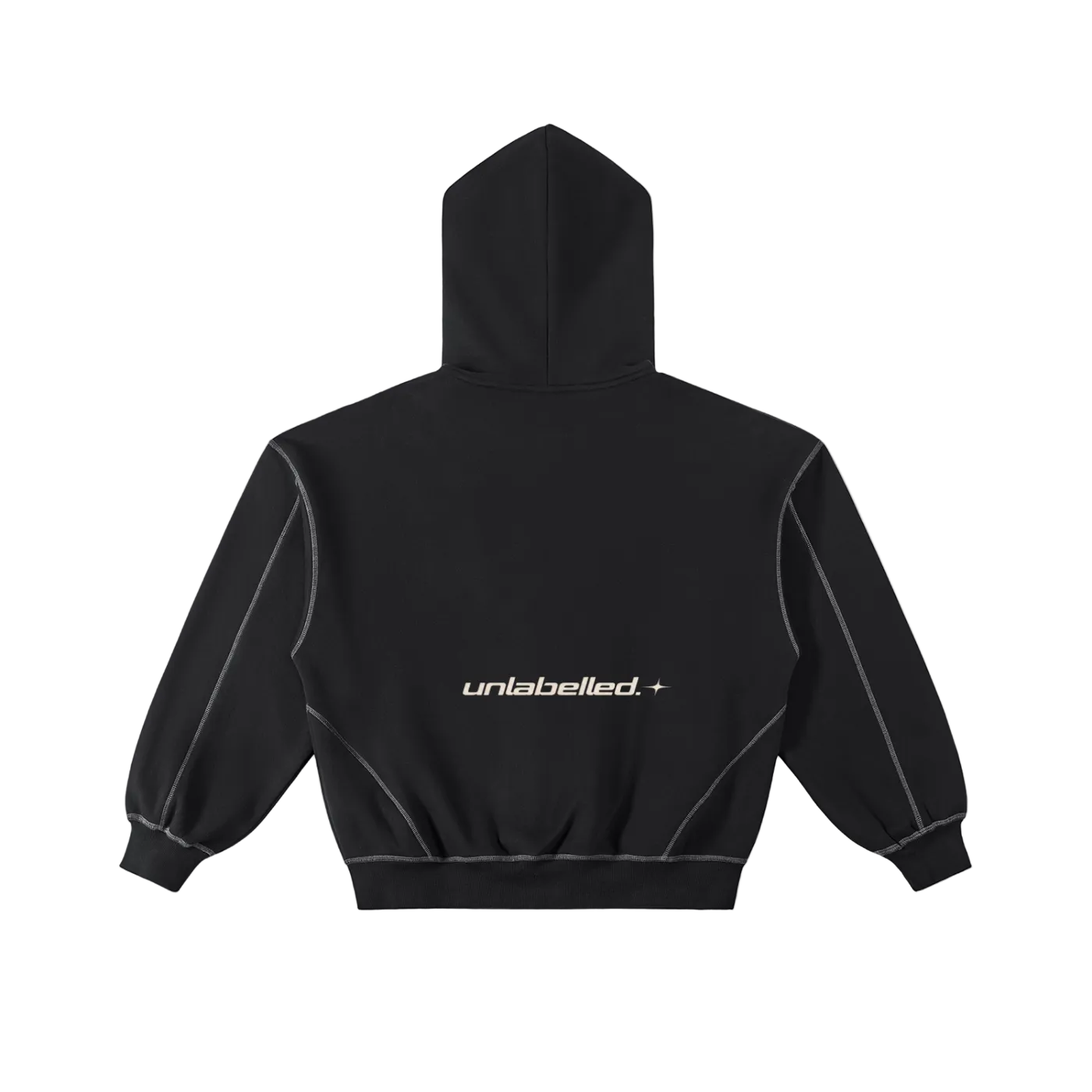 Heavyweight Outer-Stitched Zip Hoodie