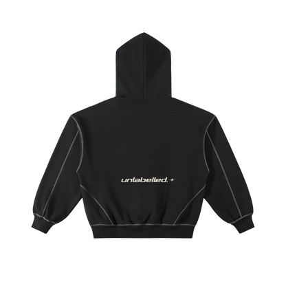 Heavyweight Outer-Stitched Zip Hoodie