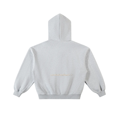 Heavyweight Outer-Stitched Zip Hoodie