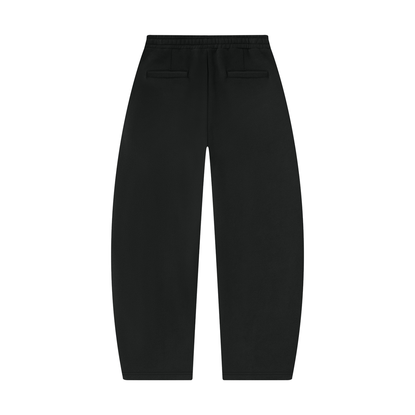 Structured Barrel Pant — back