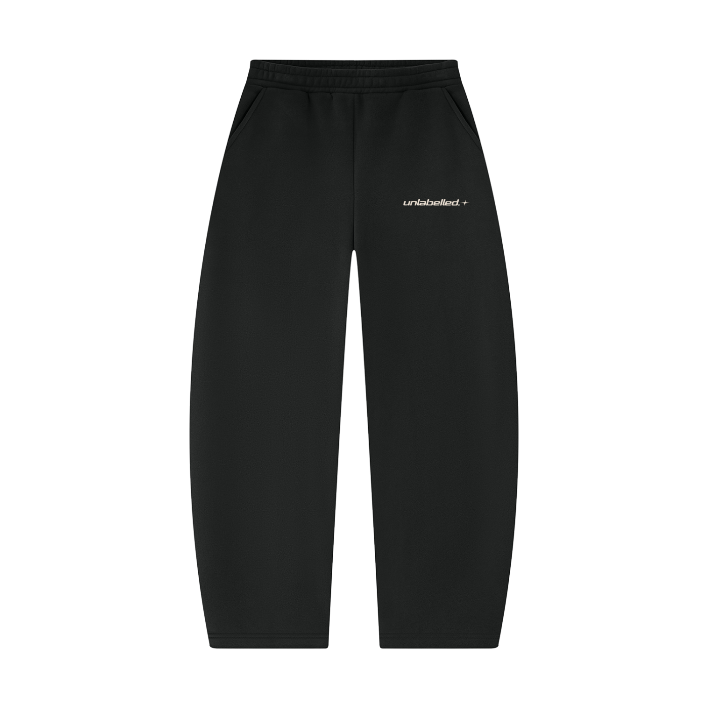 Structured Barrel Pant — front